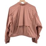 Lululemon Slip into the Moment Short Jacket Chalky Rose Pink Women 10 Light Photo 4
