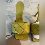 Bottega Veneta Sandal Pelle S Gomma Leather Heel New Size 39.5 $1200 Photo 3