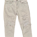 Kendall + Kylie Pale Blue Ripped Capri Jeans Size 26 Photo 0