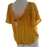 New with tags Womens size large vibrant yellow lace off Photo 5