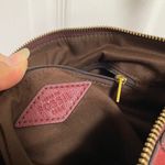 Fossil  Burgundy Leather Shoulder Bag Photo 5
