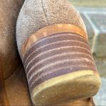 Lucky Brand suede leather perforated ankle booties 9.5 Photo 6