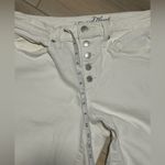 Universal Threads Universal Thread White Button Fly Jeans Photo 7