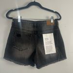 Bohme  Black Denim Shorts frayed hem size 23 new Photo 3