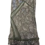 Lululemon  Cool To Street Crop Jazzy White Gator Green Sage Green Legging‎ Size 4 Photo 5