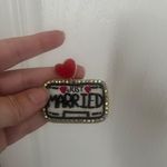 Just Married Earrings Photo 1