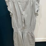 Grade & Gather gray linen romper Photo 0