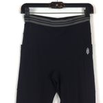 Free People  Movement Zephyr High Waisted Zip Ankle Legging Black Size Small Photo 3