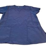 WonderWink scrub top, size Large. This top has two front pockets. Photo 0