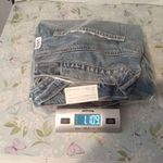 American Eagle Dreamy Drape Super High Rise Baggy Wide Leg Womens 18 Blue Photo 10