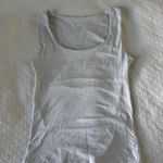 ZARA White Thick Strap Tank Top Photo 1