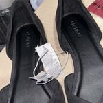 Old Navy D’orsay black flats faux leather suede bling rhinestone pave bow front 8 Photo 3