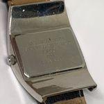 Armitron women’s silver tone quartz analog wrist watch 34mm case black Speidel Photo 6