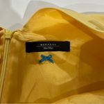 Weekend Max Mara Yellow Sleeveless Babydoll A Line Dress Size 10 Photo 4