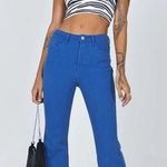 Princess Polly  Faye Cropped Flare Jeans Photo 1