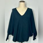 Kerisma  Ryu Black V-Neck Thin Sweater Top size Small/Medium Photo 3