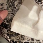 Tahari snakeskin high neck/mock neck long sleeve blouse Photo 1