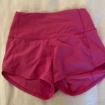 Lululemon Sonic Pink Speed Up Shorts Photo 0