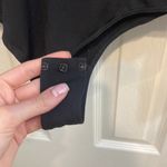 BCBGeneration black bodysuit with sheer side panels Photo 4