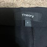 Theory Double Stretch Pintuck Seamed Legging Pant Black 6 Photo 7