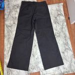 Ann Taylor  size 2 wide leg high rise grey Pants cotton blend office workwear Photo 6