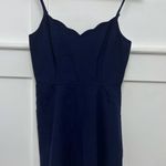 Market & Spruce Crissie Linen Scallop Sun Dress Photo 0