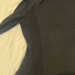 Sunset rd size S long sleeve cowl neck black tunic sweater ruffle details EUC Photo 7