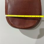Salvatore Ferragamo ‎ Brown Gancini Shoulder Bag Leather Authentic Photo 9