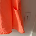 Free People FP Movement Hot Shot Mini Dress in Neon Coral Orange Size Large Photo 5