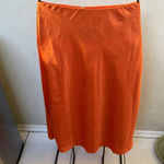 Orange midi skirt NWT Photo 3