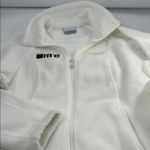 Columbia  Soft White Fleece Jacket Photo 6