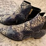 Calvin Klein Snakeskin Booties Photo 0