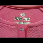 Pearl Izumi  cycling top pink with partial zip sz Large Photo 4
