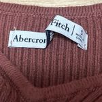 Abercrombie & Fitch Brown Ribbed Knit Sleeveless Cami Tank Bodysuit Top Size S Photo 2