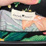 Derek Heart Strapless Black Floral Jumpsuit Size Small Photo 2