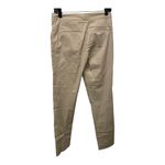 Gerard Darel Chino Pants 4 Khaki Straight Leg Cotton High Waist Chic Office Work Photo 3