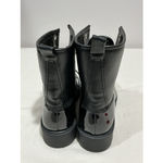 Woman’s J.f. Amy Lace Up Black Size 8 Combat Boots Photo 5