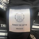 Honor The Gift Women's S Black Satin Mini Skirt Logo Print Streetcore Chic Photo 3