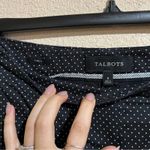 Talbots  curvy black polka dot pants Photo 3