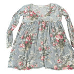 Denim & Supply Ralph Lauren Briar Floral Gauze Bell Sleeve Mini Shirt Size Large Photo 0