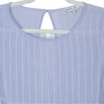 American Eagle Soft Purple Tiered Babydoll Tunic Long Sleeve Small Y2K Photo 3
