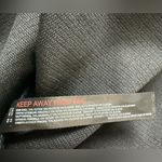 Anthropologie Daily Practice Wear Now Mini Dress XS Black Utility Grunge Goth Photo 5