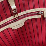 Masien Rauder Brown Faux Leather Tote Bag 13 x 11 Inches Photo 2