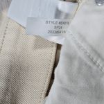 J.Crew Slim Wide Leg Cream Cotton Blend Pants Size 37 NWT Photo 6