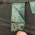 Ralph Lauren Straight Wide Leg Jeans Womens 12 Black Streetwear Grunge Photo 8