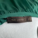 The Limited Vintage  Emerald Green Black Sheer Top Party Holiday Dress Size 2 Photo 5