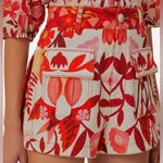 Farm Rio NWOT  Off White Romantic Orchard Shorts Photo 1