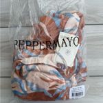 Peppermayo  Aster Bloom Maxi Dress Orange Size 4 NWT IN PACKAGE Photo 9