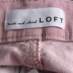 Loft  Corduroy Pants Pink 8‎ Photo 5