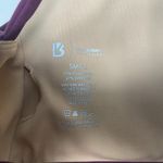 Buffbunny Lit Laser Cut Sports Bra Burgundy Athletic Yoga Sporty Athleisure Sz S Photo 5